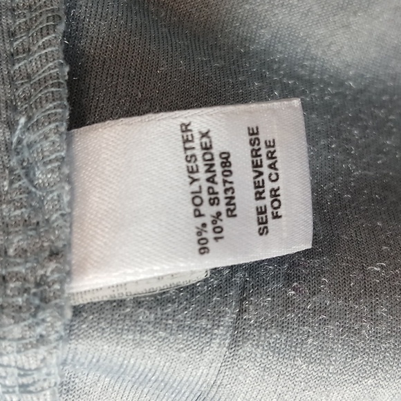 ONE WORLD 3/4 Sleeve Velvet Top Lace Womens Size Large Boho Whimsygoth Casual - Picture 5 of 6